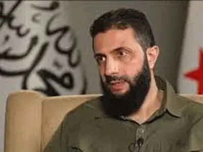 دیدار الجولانی با یک هیئت سعودی