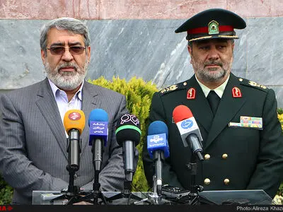 همایش فرماندهان نیروی انتظامی با حضور وزیر کشور