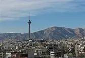 تنفس قابل قبول هوای تهران در بیستمین روز سال