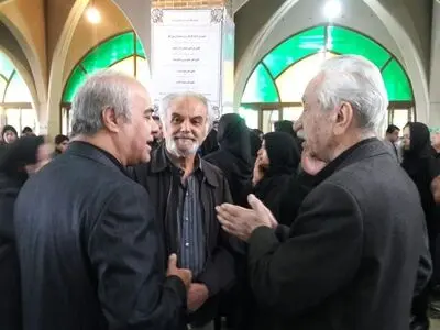 فریده و حسین توفیق همزمان در بهشت زهرا به خاک سپرده می‌شوند+تصاویر