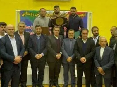 پایان مسابقات انتخاب پهلوان سال کشتی گیله مردی در رشت