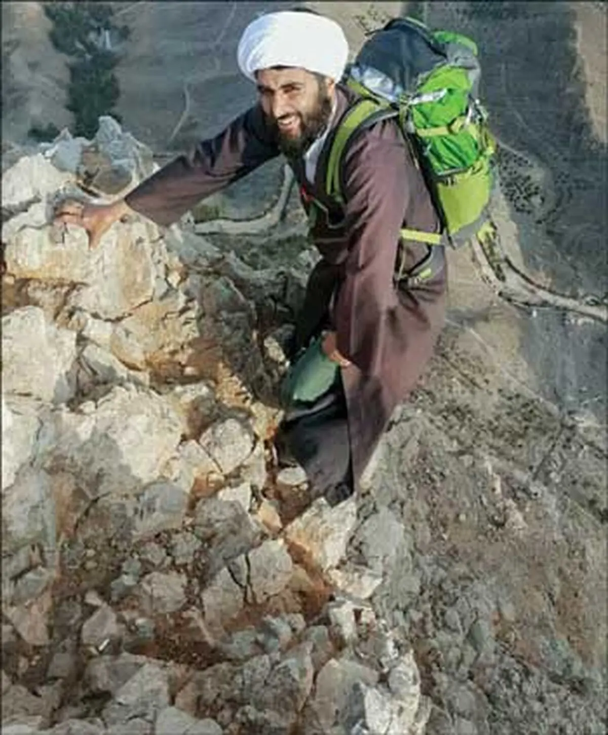 عمامه‌ام ناجی یک انسان شد 