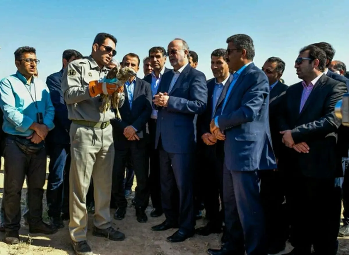  استاندار از  تالاب صالحیه بازدید کرد