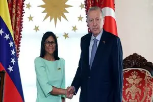 اردوغان با دلسی رودریگز دیدار کرد