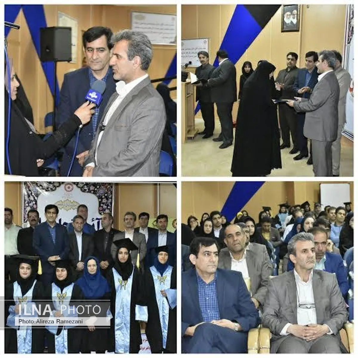 آیین تجلیل از مدد کاران نمونه 12 دستگاه دولتی در بهزیستی لرستان