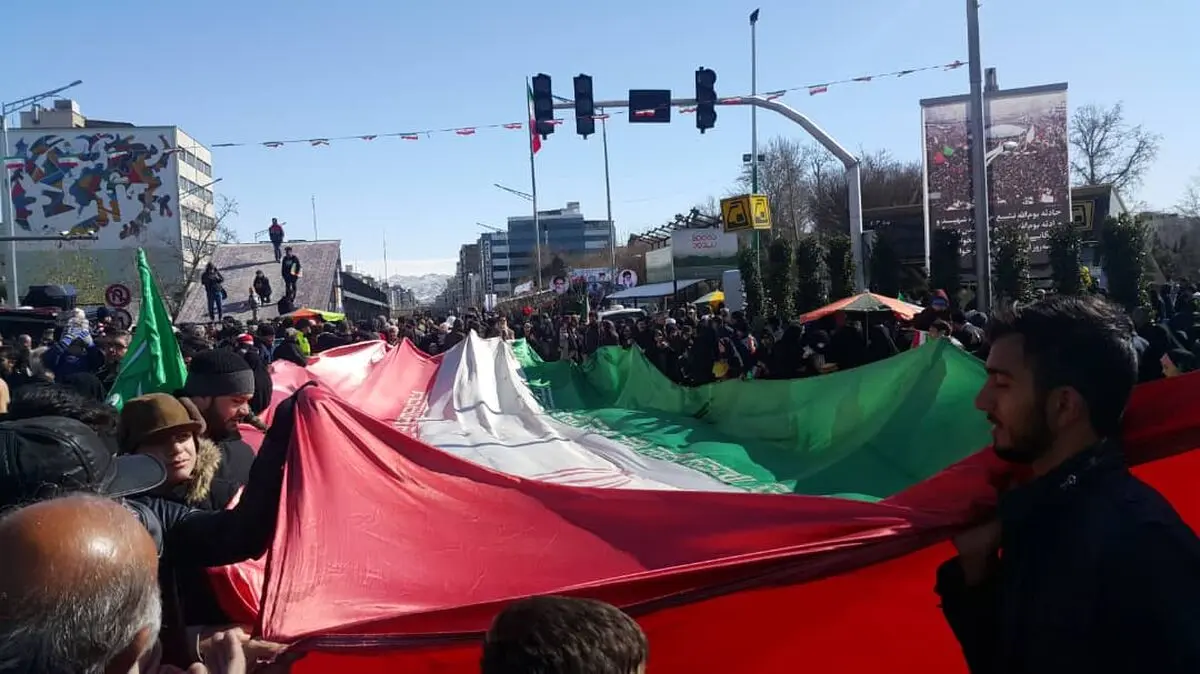 حضور امامان جمعه موقت تهران در راهپیمایی ۲۲ بهمن