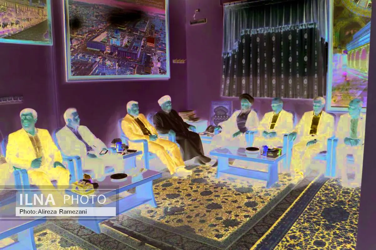 مدیر عامل بانک صادرات با آیت الله شهرستانی دیدار کرد