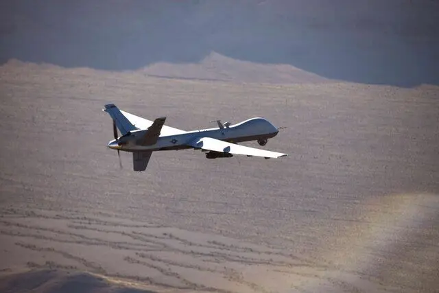سپاه یک پهپاد MQ-9 را در آسمان قشم منهدم کرد