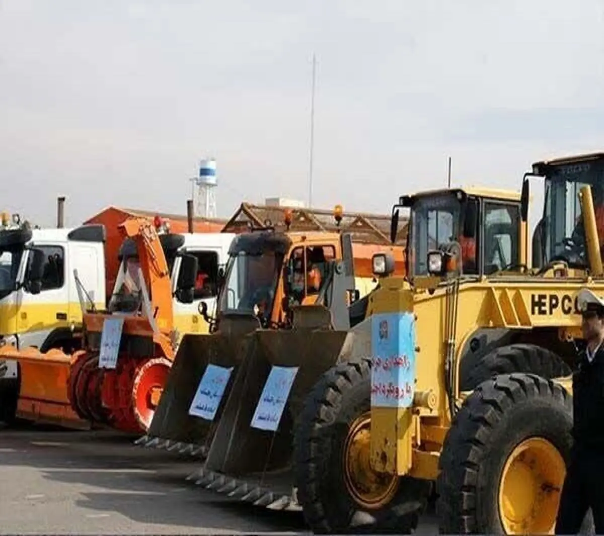 نوسازی ناوگان راهداری آذربایجان‌شرقی