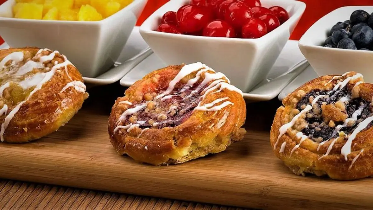 طرز تهیه شیرینی دانمارکی در منزل 