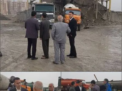 کارگاه بتن‌سازی در مهرگان باید جمع‌آوری شود 