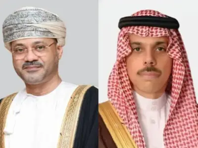 رایزنی بن فرحان و البوسعیدی در رابطه با تحولات منطقه