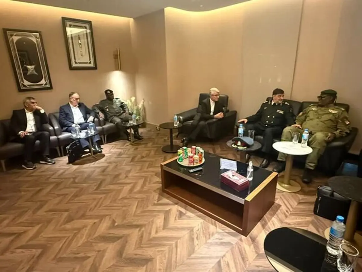 ورود سردار رادان به کشور نیجر