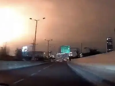 وقوع انفجار مهیب در منطقه‌ای صنعتی در شمال تل‌آویو