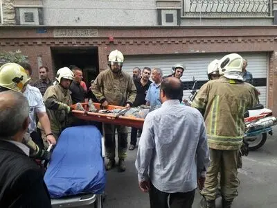 مجروح شدن دو کارگر ساختمانی بر اثر ریزش آوار در تهران