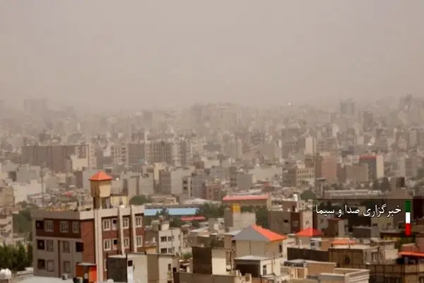 هشدار زرد نفوذ گرد و غبار به جو کرمانشاه