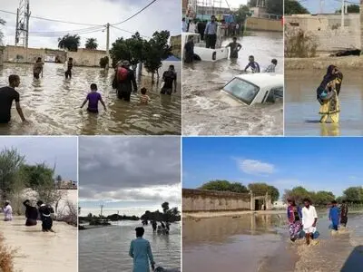 حضور وزیر جهادکشاورزی در مناطق سیل‌زده استان سیستان و بلوچستان
