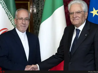 سفیر جدید ایران استوارنامه خود را تقدیم رئیس‌‌‌جمهور ایتالیا کرد