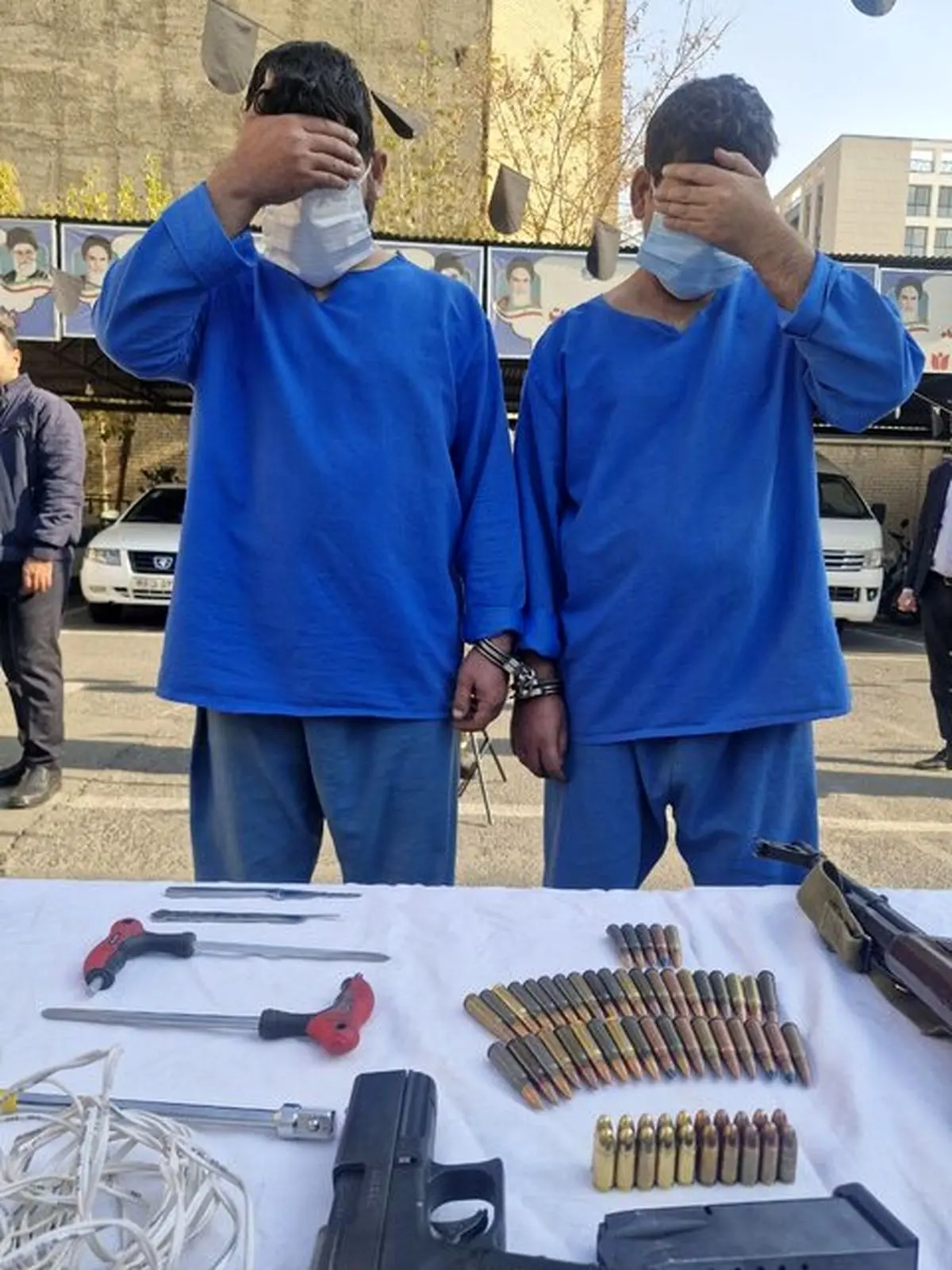 دستگیری سارقان مسلح خودروهای پرشیا در تهران