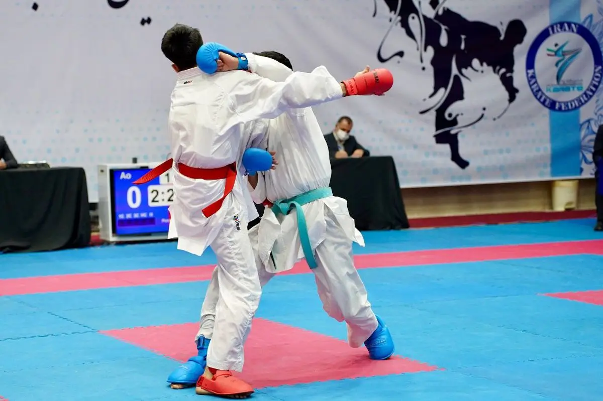 مردان کاراته ایران در مرحله سوم انتخابی