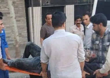 مصدومیت کارگر ساختمانی به دلیل سقوط به چاهک آسانسور در خرم‌آباد
