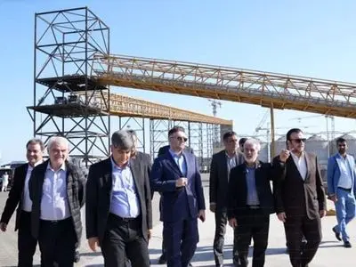 بازدید مدیرعامل گروه فولاد مبارکه از بندر شهید بهشتی چابهار