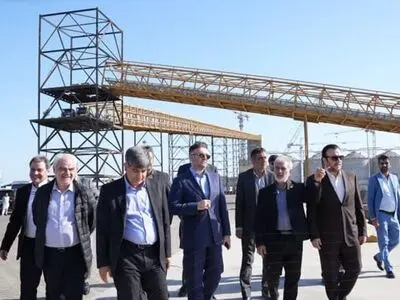 بازدید مدیرعامل گروه فولاد مبارکه از بندر شهید بهشتی چابهار