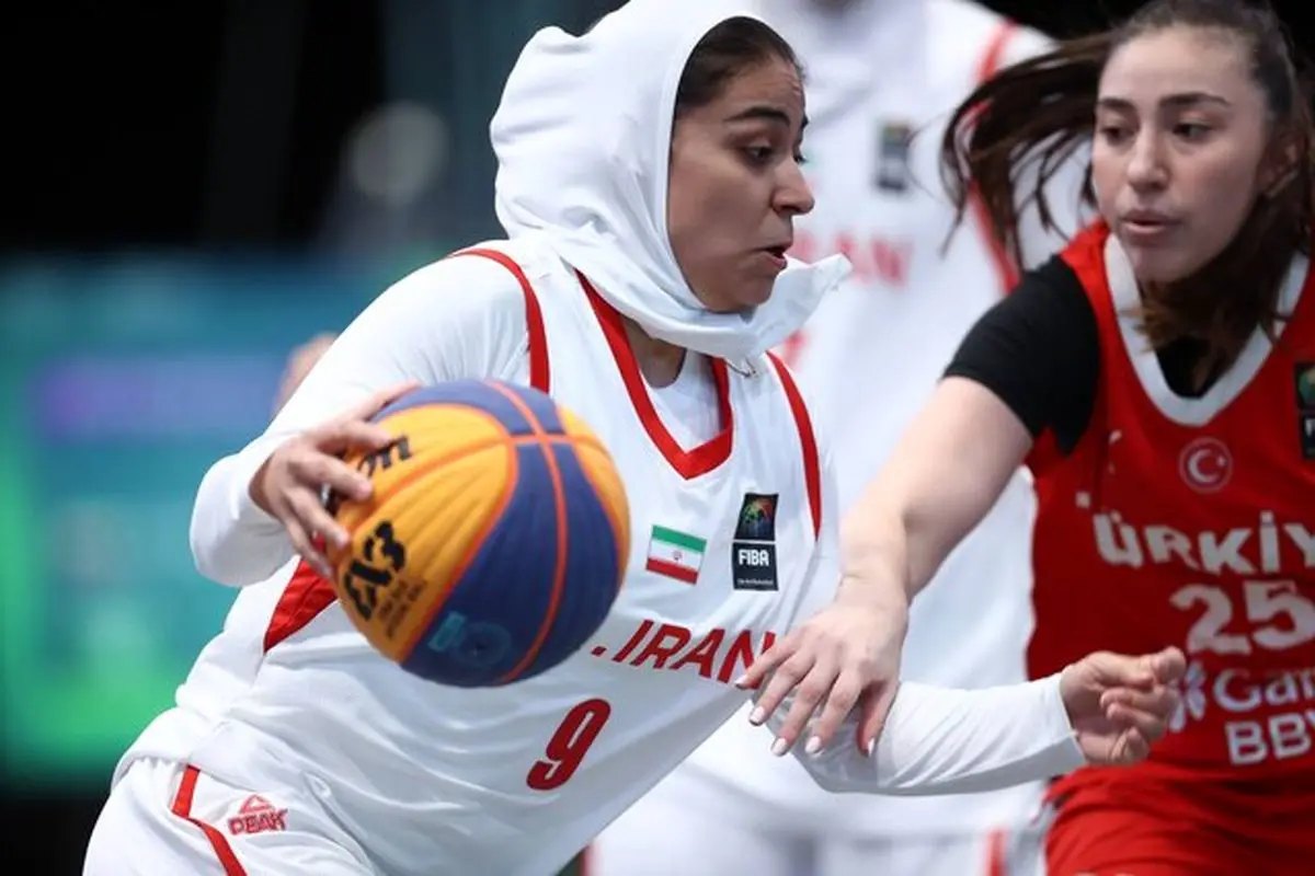 ناکامی در صعود به فینال تیم بسکتبال سه نفره زنان ایران