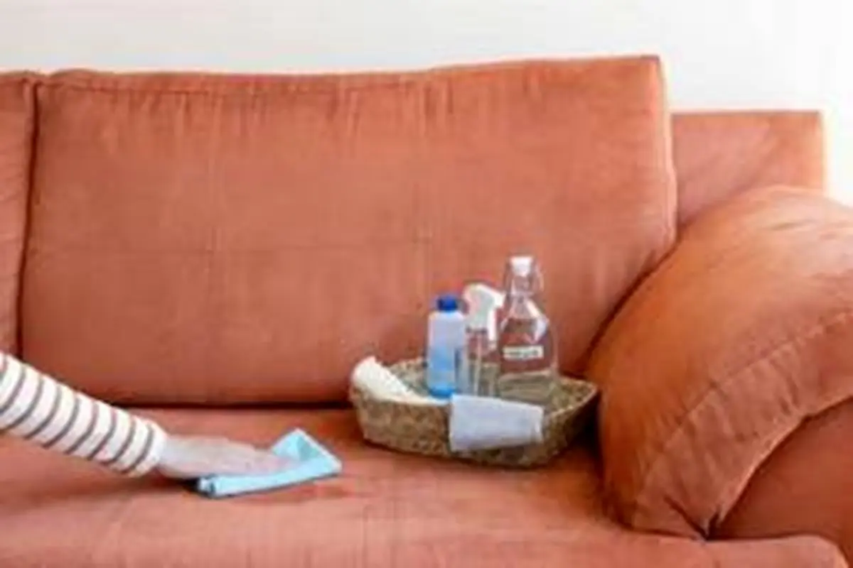 آموزش شستن مبل با صابون