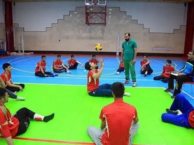 سومین مرحله از اردوی آمادگی تیم ملی والیبال نشسته