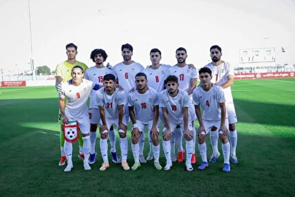 تیم ملی فوتبال امید ایران وارد ریاض شد