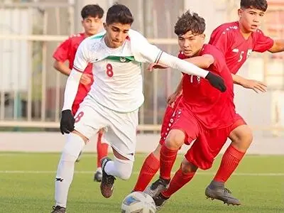 پیروزی نونهالان ایران مقابل ازبکستان