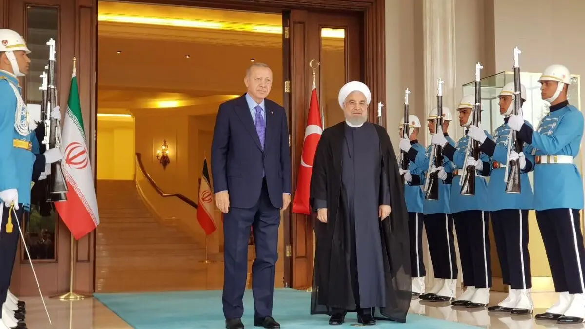روحانی با رئیس‌جمهور ترکیه دیدار کرد