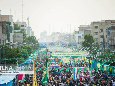 مهمونی ۱۰ کیلومتری غدیر در تهران / 1