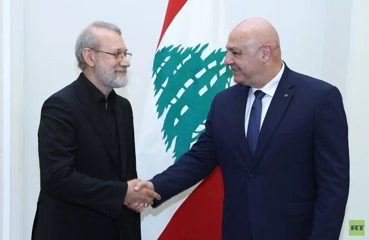 لاريجاني يلتقي الرئيس اللبناني