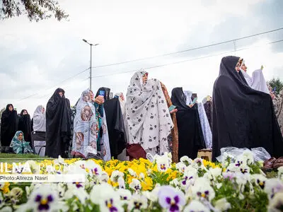 اقامه نماز عید فطر در قزوین