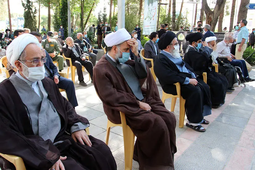 مراسم ترحیم سردار محمد حجازی در گلستان شهدای اصفهان برگزار شد