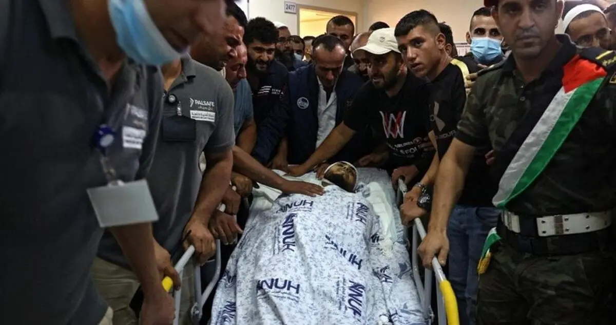 شهادت جوان فلسطینی به ضرب گلوله نظامیان صهیونیست در نابلس