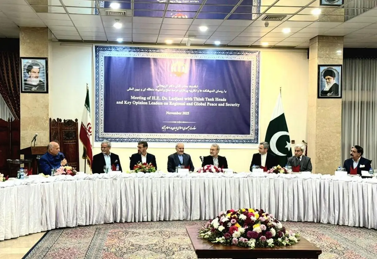 لاريجاني: نقبل بمفاوضات حقيقية قائمة على أسس واقعية لا يتم إعلان نتائجها مسبقاً