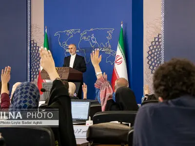 نشست خبری سخنگوی جدید وزارت امور خارجه