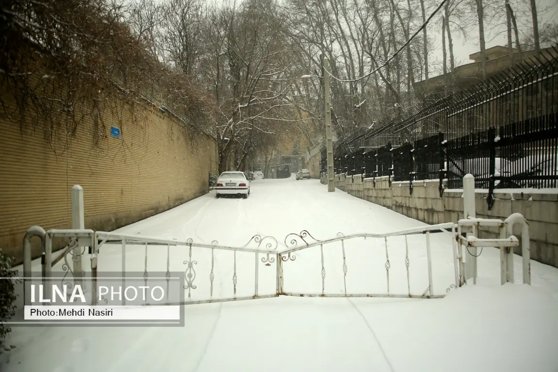 بارش برف در اغلب مناطق کشور/ یخبندان در راه مناطق مرکزی و غربی ایران 