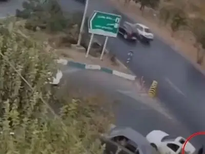 فیلم سرقت گردنبند در صحنه «تصادف ساختگی» در اسلامشهر