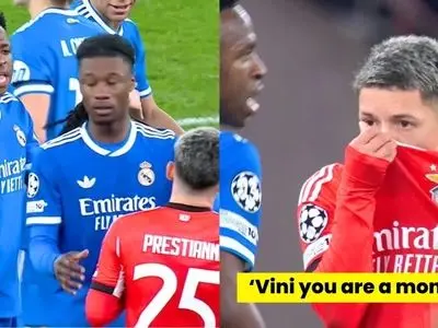 ویدئو: توقف بازی بنفیکا - رئال به دلیل توهین به وینیسیوس