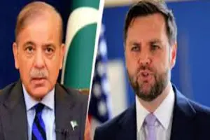 دیدار و گفت‌وگوی ونس با شهباز شریف