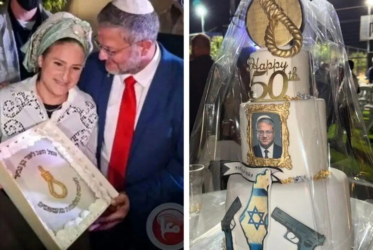 واکنش زیدآبادی به تزئین عجیب کیک تولد بن‌گویر