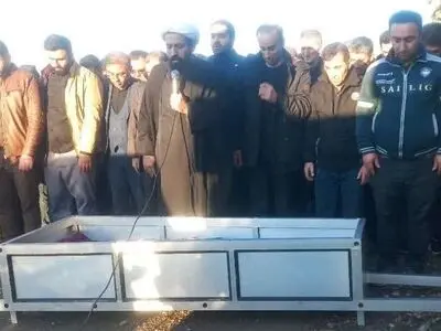 پیکر تنها جان‌باخته ریزش معدن کلات شرق گلستان به خاک سپرده شد