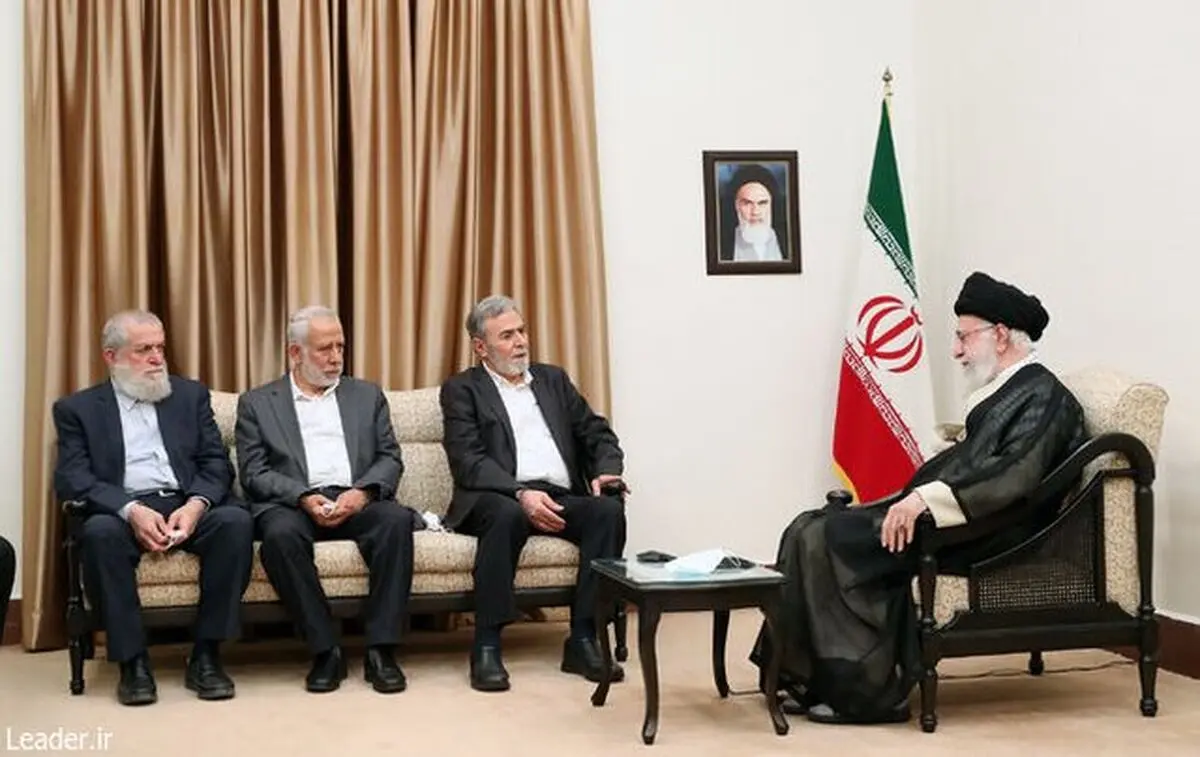دبیرکل جنبش جهاد اسلامی فلسطین با رهبر انقلاب دیدار کرد