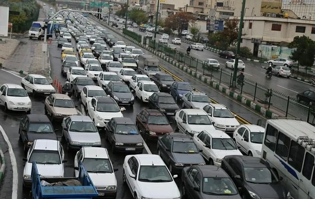 وضعیت ترافیکی معابر بزرگراهی و اصلی تهران