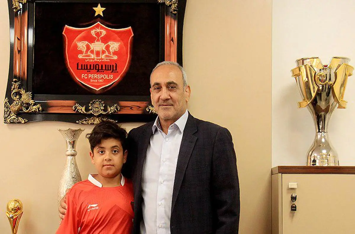 خانواده نوروزی میهمان گرشاسبی در باشگاه پرسپولیس