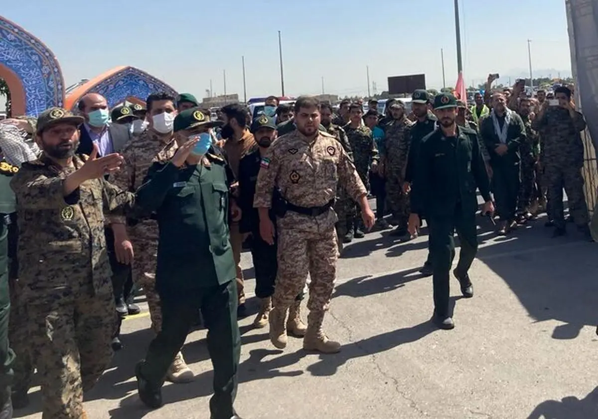 حضور سرلشگر سلامی در اجتماع بزرگ سپاهیان محمد رسول الله(ص)